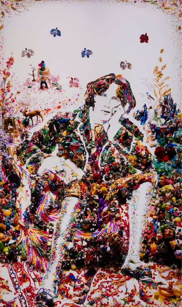 Vik Muniz, Oscar Wilde, after Napoleon Sarony